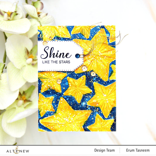 Altenew - 3D Embossing Folder - Crossing Stars