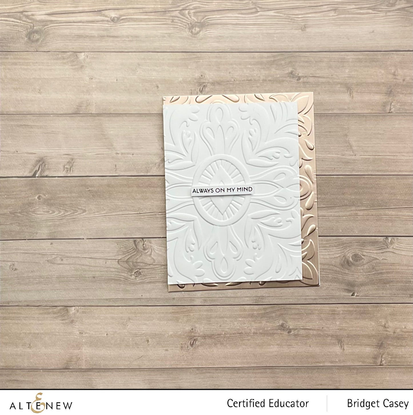 Altenew - 3D Embossing Folder - Fantasy Emblem