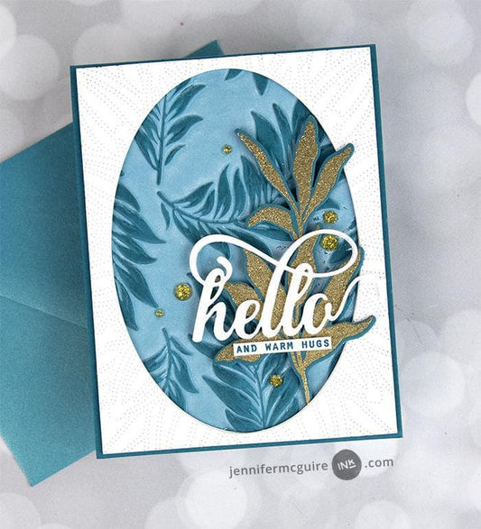 Altenew - 3D Embossing Folder - Floating Foliage | bastel-traum.ch