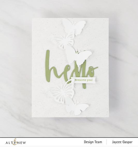 Altenew - 3D Embossing Folder - Geo Steps