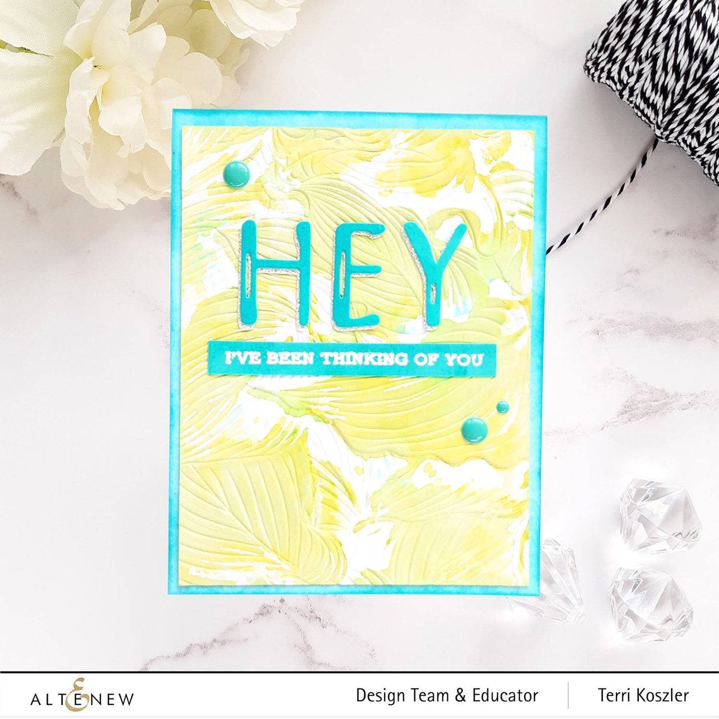 Altenew - 3D Embossing Folder - Hosta