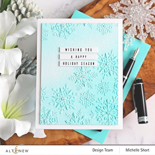 Altenew - 3D Embossing Folder - Layered Snowflakes