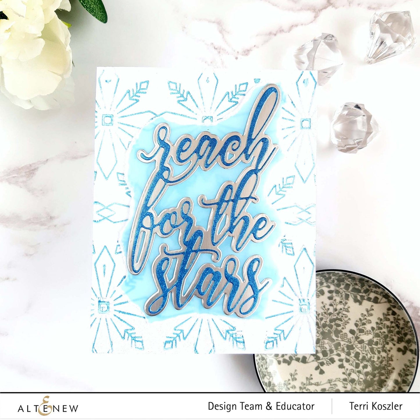 Altenew - 3D Embossing Folder - Starry Patterns