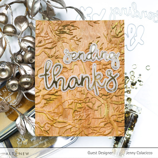 Altenew - 3D Embossing Folder - Walnut Branch