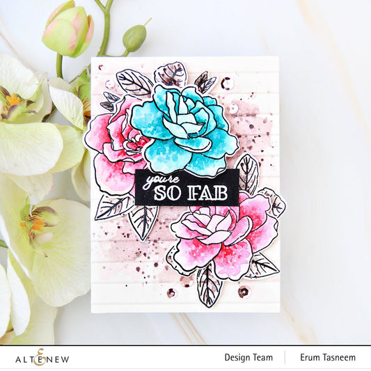 Altenew - 3D Embossing Folder - Window Slats