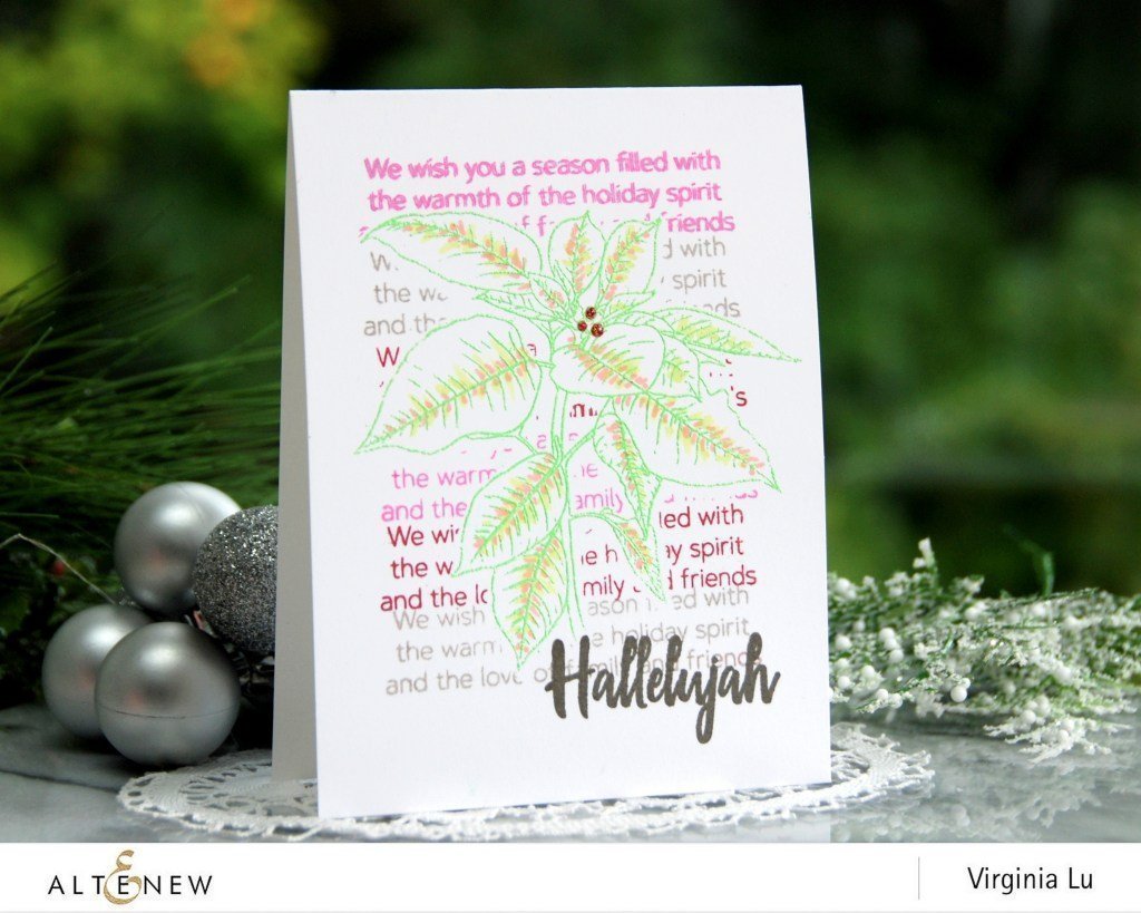 Altenew - Blessings - Clear Stamp 6x8