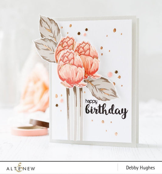 Altenew - Blissful Bud - Clear Stamps 4x6