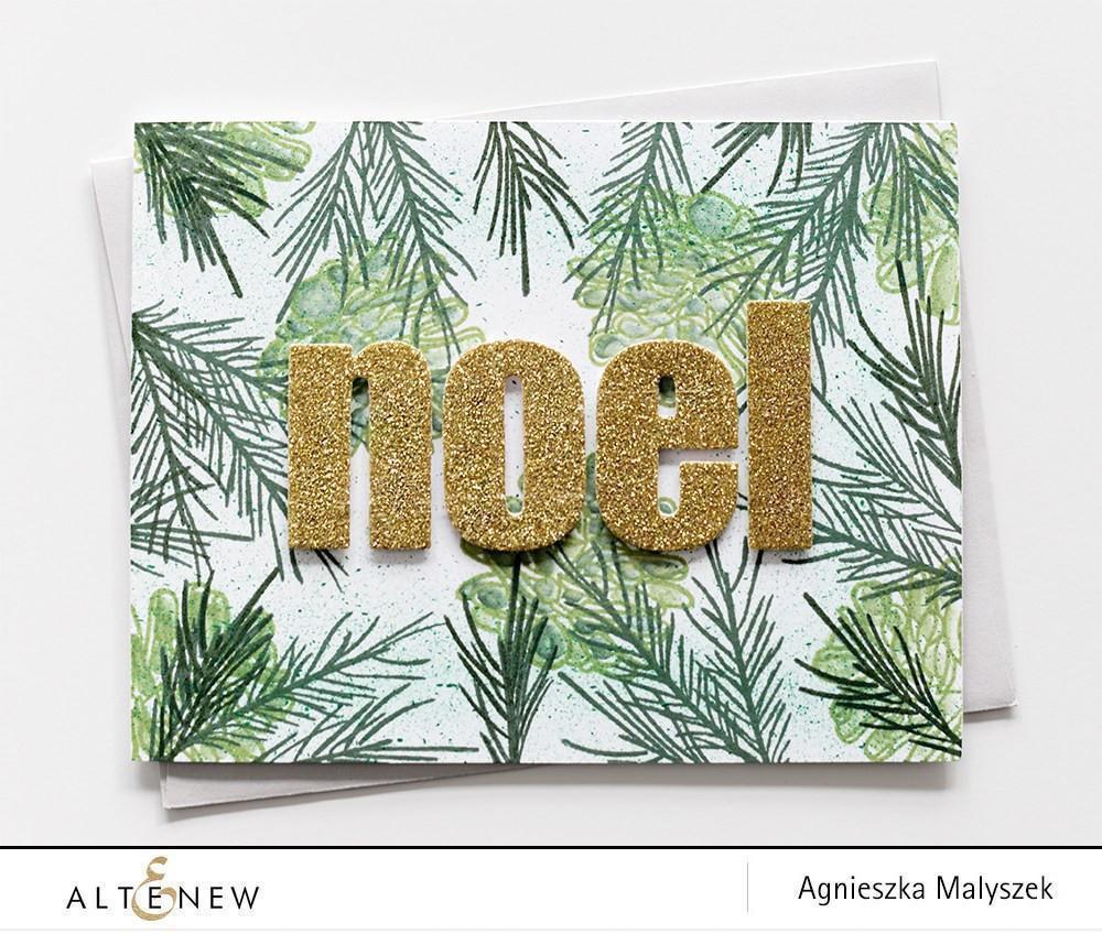 Altenew - Bold Alphabet - Stanze