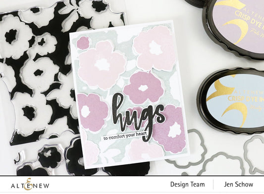 Altenew Bold Floral Drape Stanze