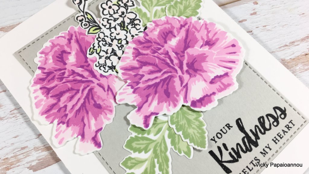 Altenew - Build A Flower: Carnation - Clear Stamps 6x8 und Stanzen