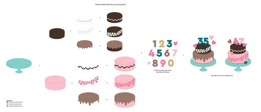 Altenew - Celebrate With Cake - Stand Alone Stanzen