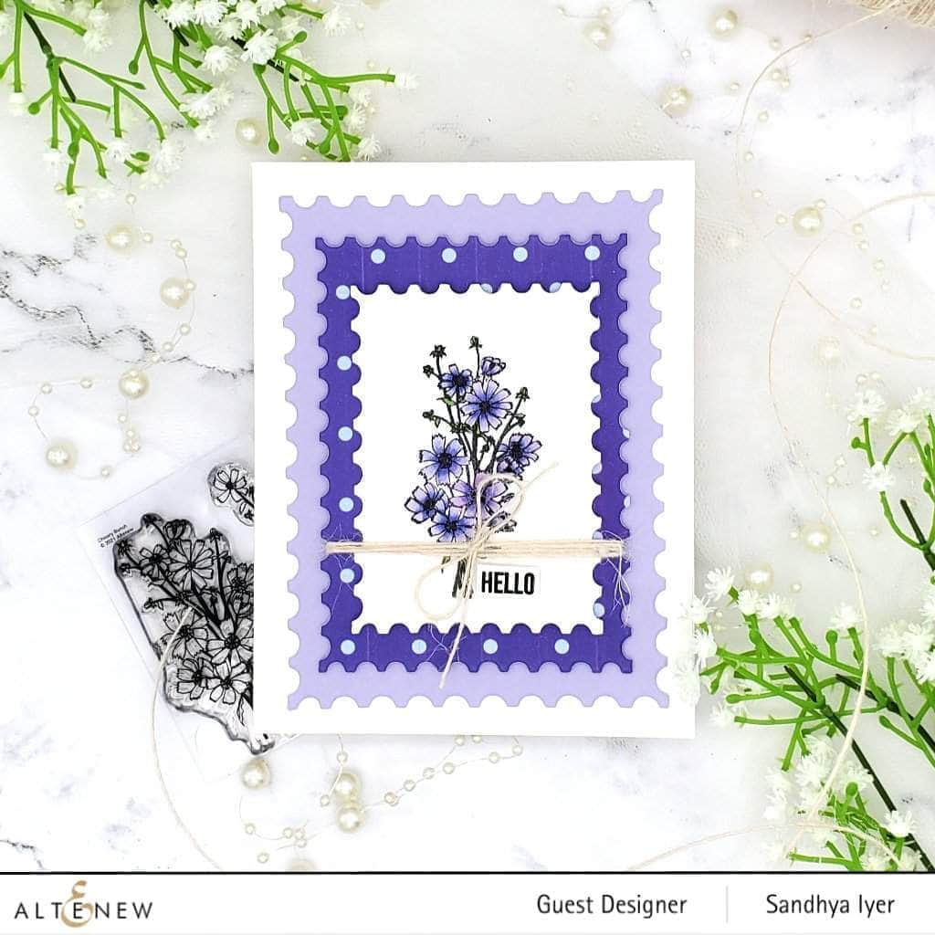 Altenew - Chicory Bunch - Clear Stamps 2x3