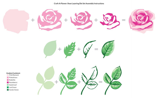 Altenew - Craft-A-Flower: Rose Layering - Stand Alone Stanzen