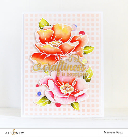 Altenew Crafty Greetings Clear Stamps 4x6