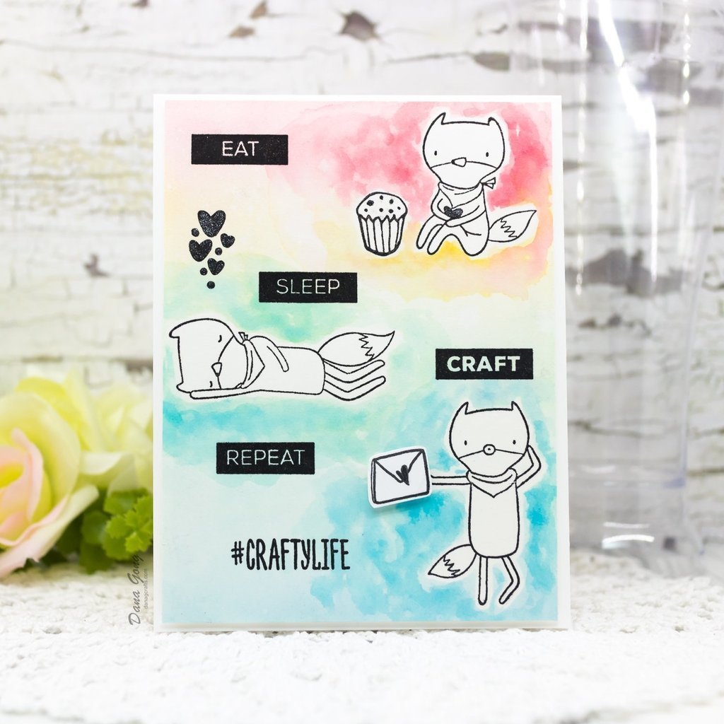 Altenew - Crafty Life - Clear Stamp 6x8