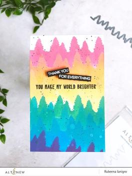 Altenew - Creative Edges: Evergreen - Stanze