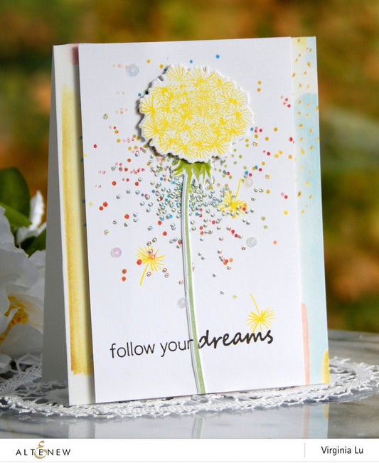 Altenew - Dandelion Wishes - Stanze