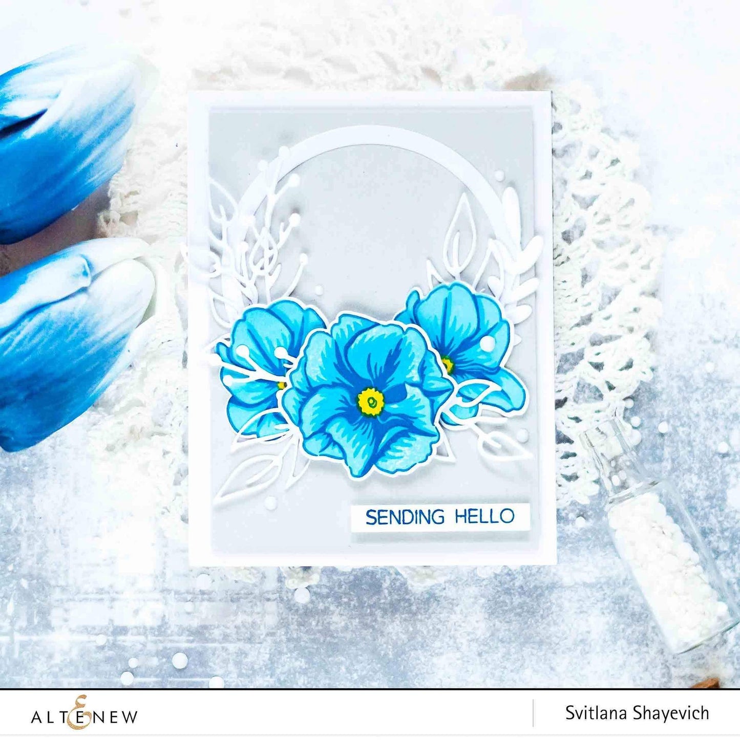 Altenew - Delicate Primrose - Stanzen