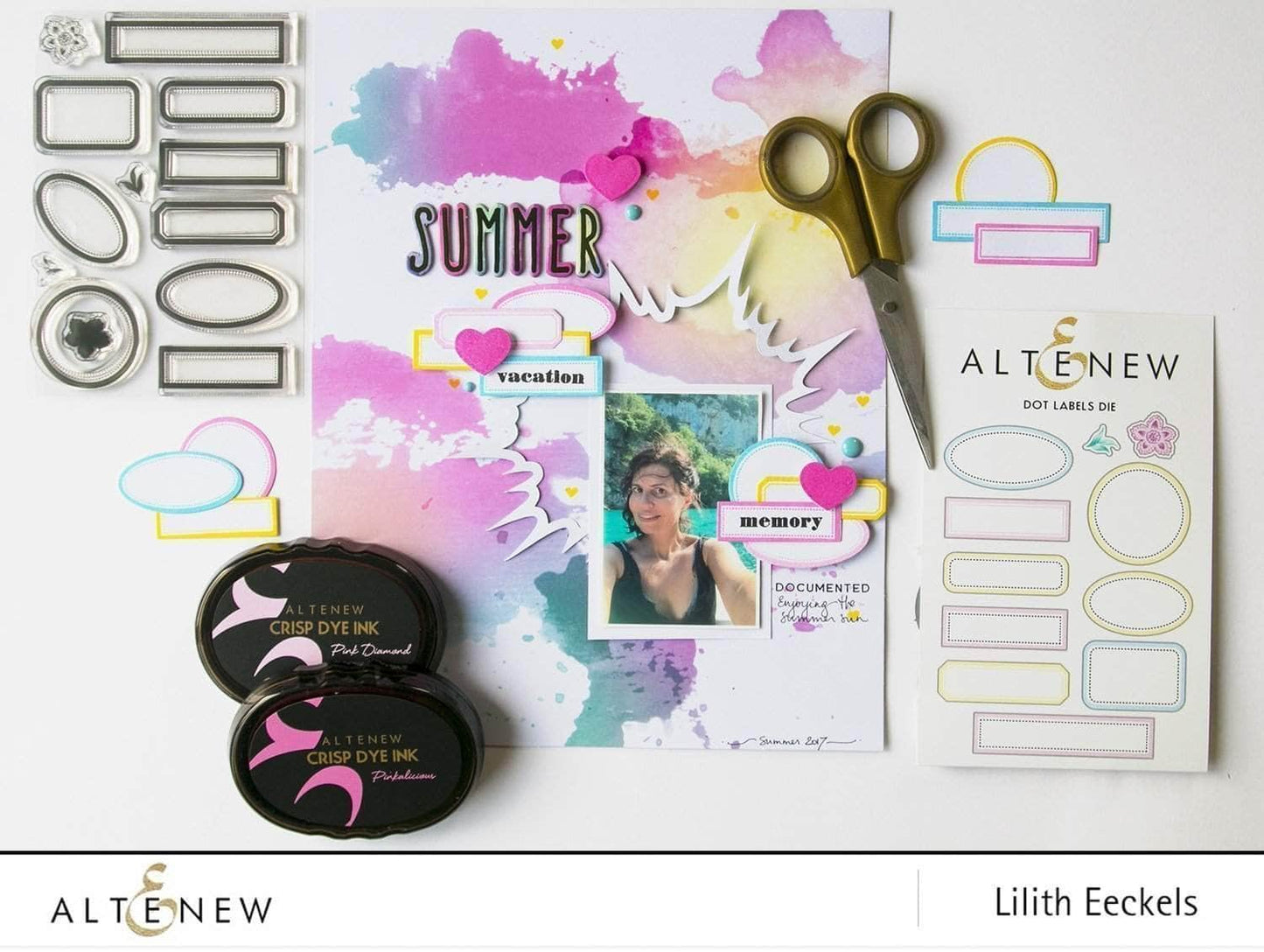 Altenew - Dot Labels - Stanzschablonen