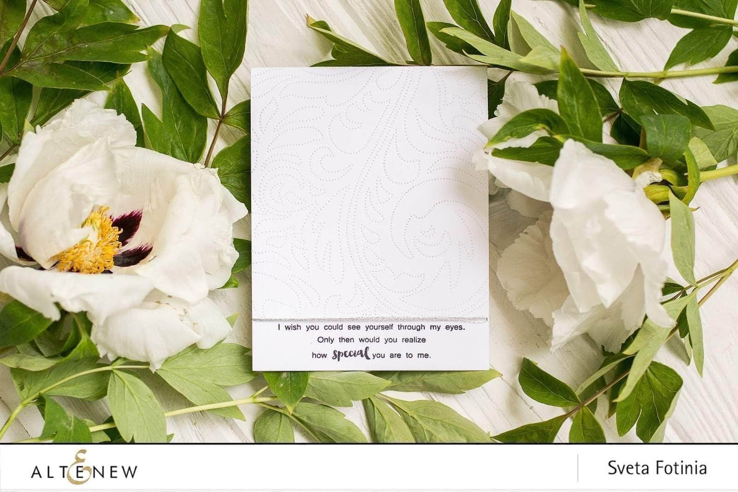 Altenew - Dotted Swirls Debossing Cover - Stand alone Stanzschablone