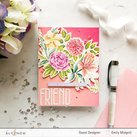 Altenew Exotic Garden Clear Stamps 4x6