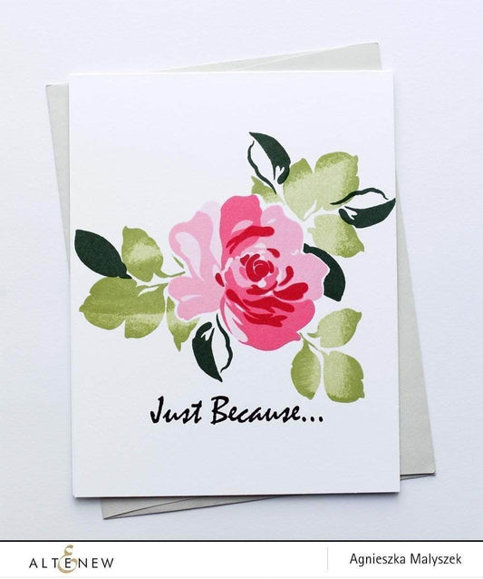 Altenew - Floral Fantasy - Clear Stamp 6x8