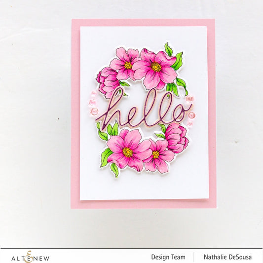 Altenew - Flower Delight - Clear Stamp 2x3