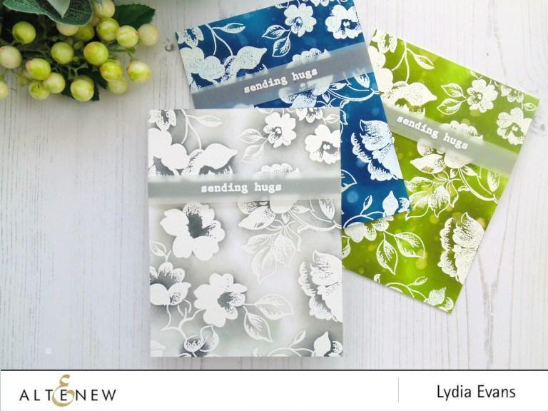 Altenew - Frosted Garden - Clear Stamp 6x8