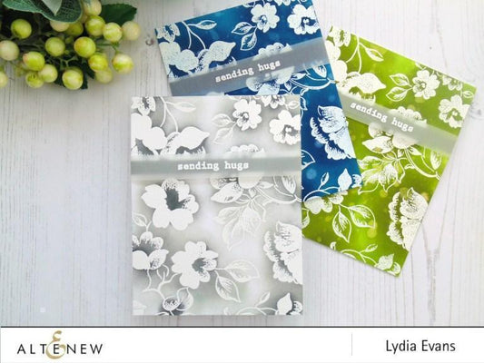 Altenew - Frosted Garden - Clear Stamp 6x8
