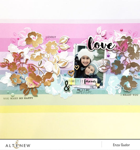 Altenew - Frosted Garden - Stanze