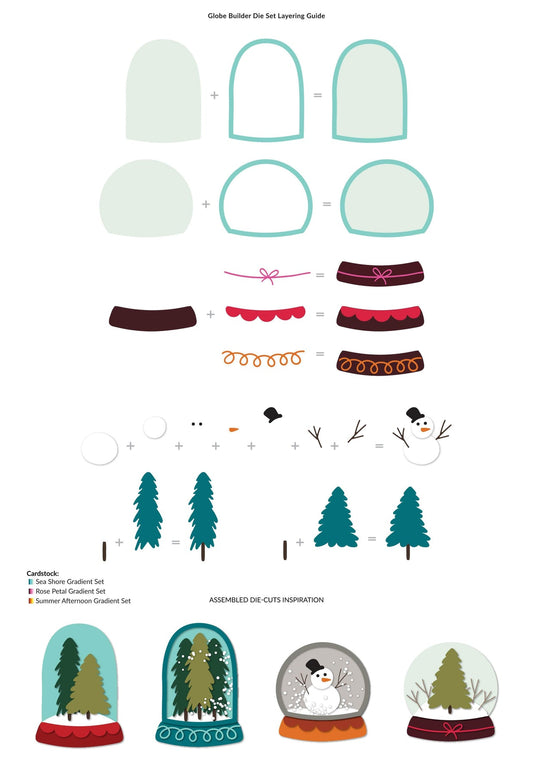 Altenew - Globe Builder - Stand Alone Stanzen