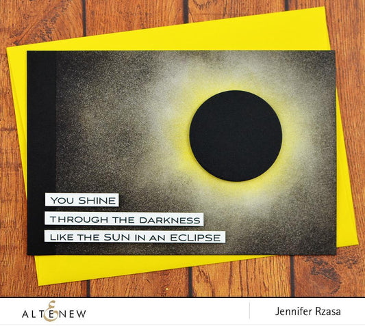 Altenew - Halftone Circles Nesting - Stanze