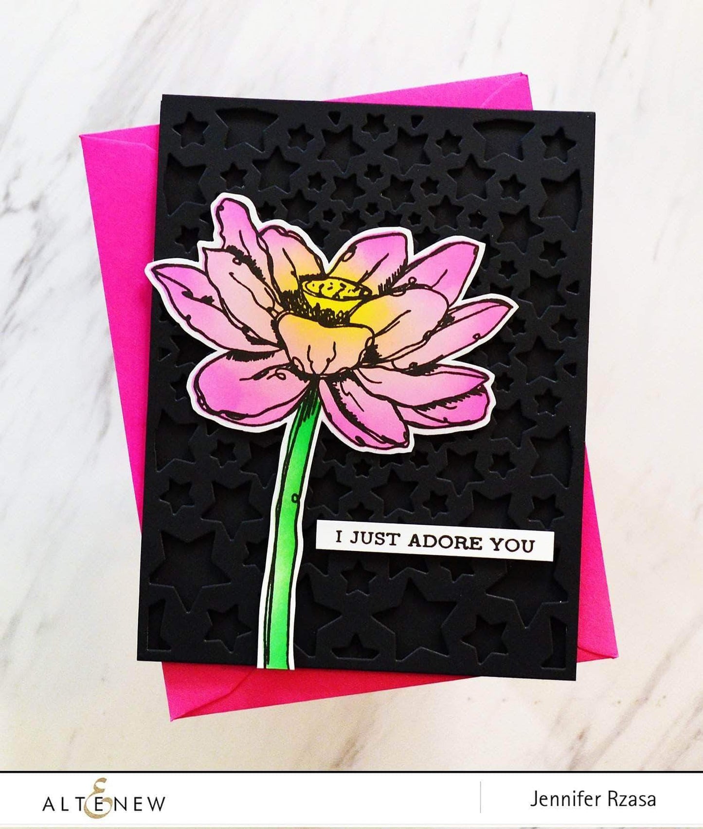 Altenew - Inked Lotus - Stanzen