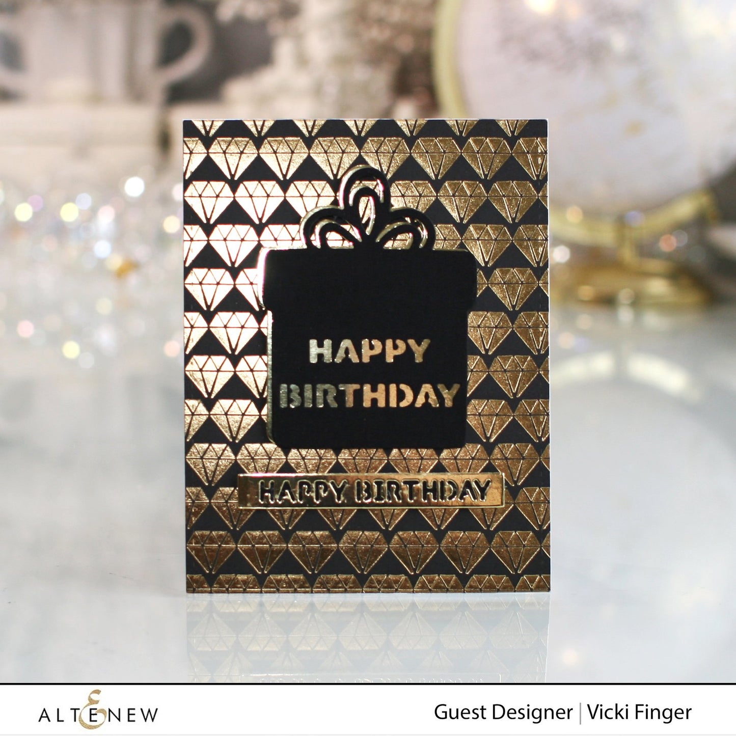 Altenew - Layered Gift Tag - Present - Stanzen