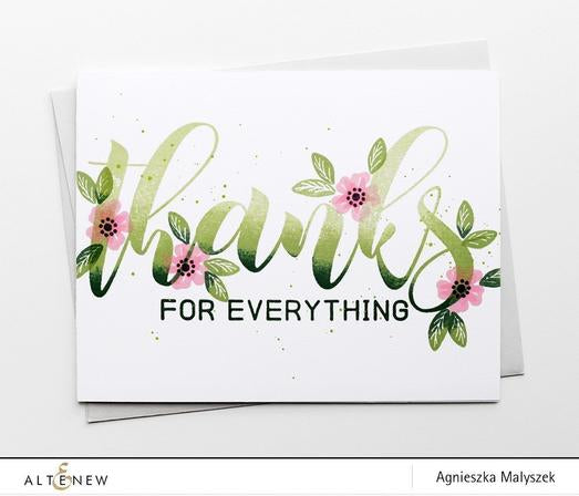 Altenew - Mega Greetings - Clear Stamp 6x8