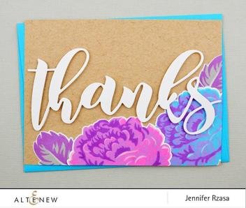 Altenew - Mega Thanks - Stanze