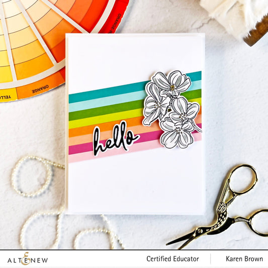 Altenew - Mini Dogwood - Stanze | bastel-traum.ch