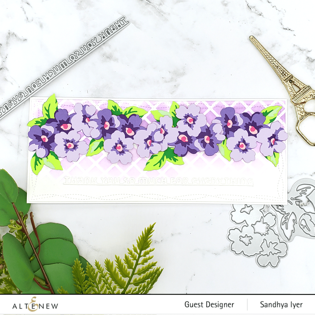 Altenew - Mini Flower Cluster Layering - Stand Alone Stanzen