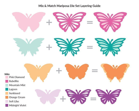 Altenew - Mix & Match Mariposa - Stanze