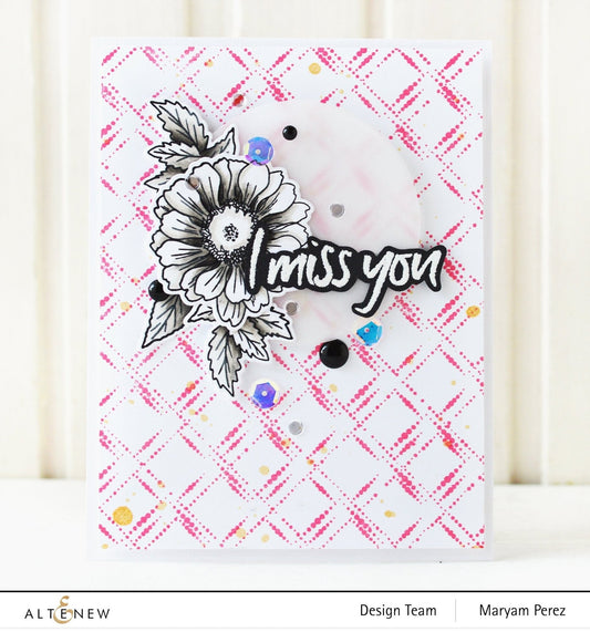Altenew New beginnings Clear Stamps 4x6