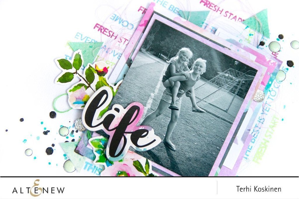 Altenew - New Me - Clear Stamps 6x8