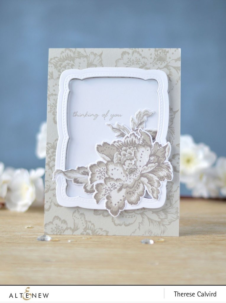 Altenew - Ornamental Flower - Clear Stamp 6x8