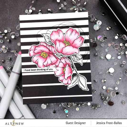 Altenew - Poppy Garden - Outline Stanzen