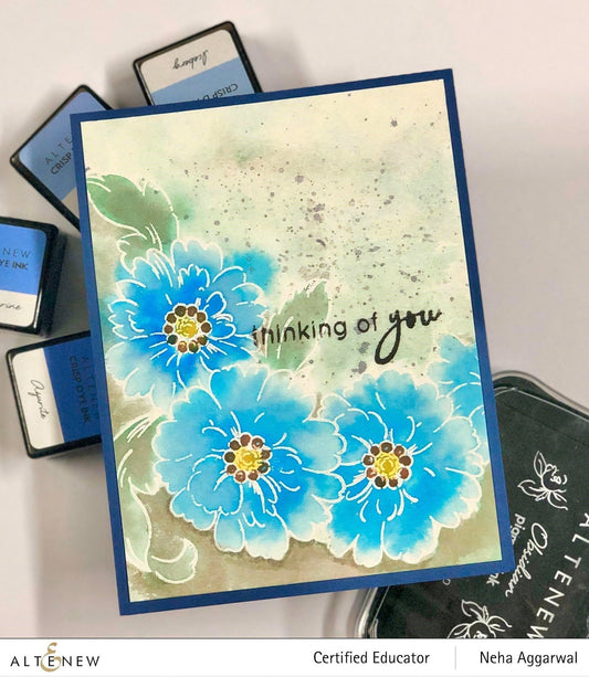 Altenew Precious Blooms Clear Stamps 6x8