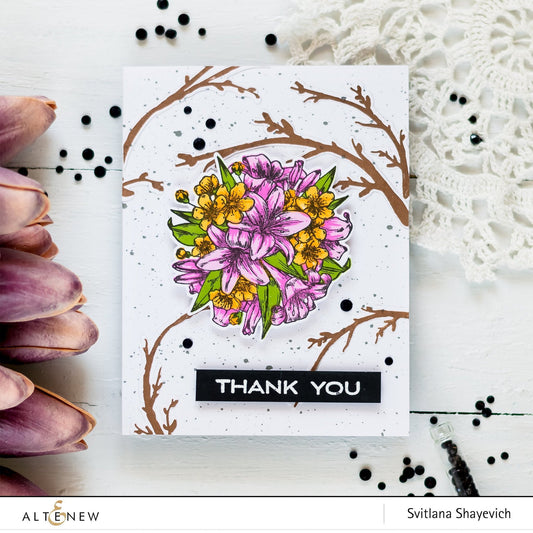 Altenew - Prettiest Pomander - Stanze