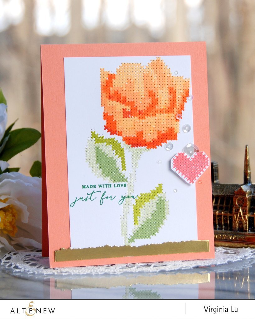 Altenew - Sewn With Love - Clear Stamp 6x8