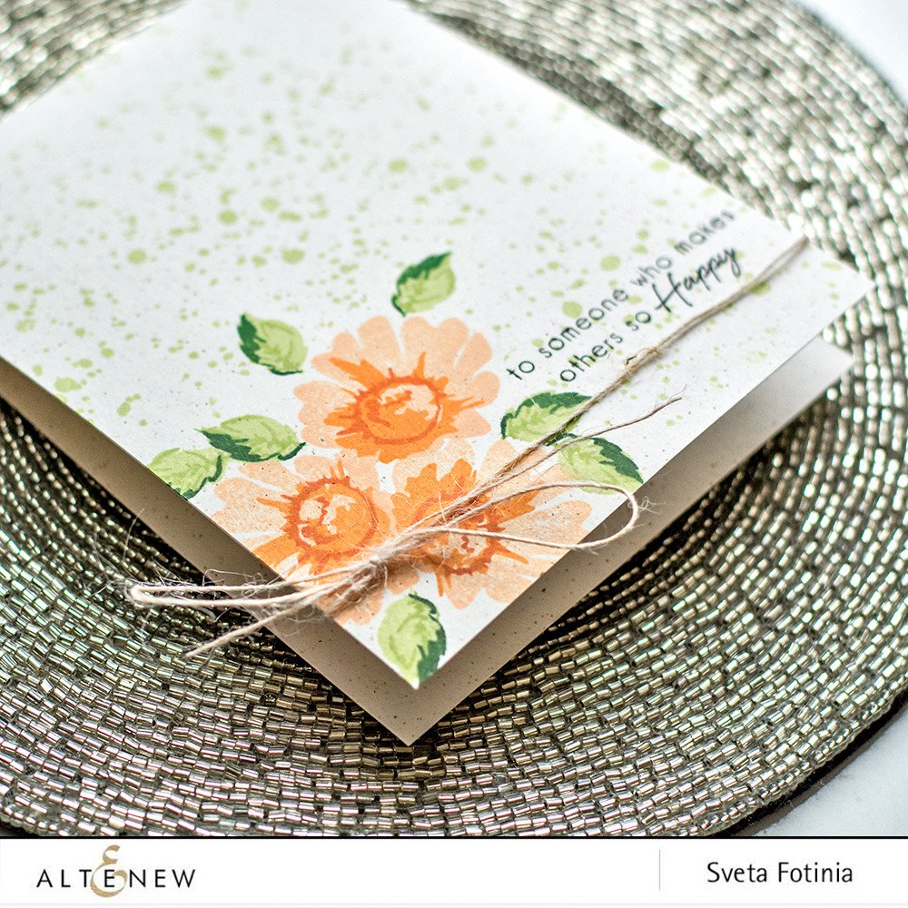 Altenew - Stempelset 2x3 - Daisy