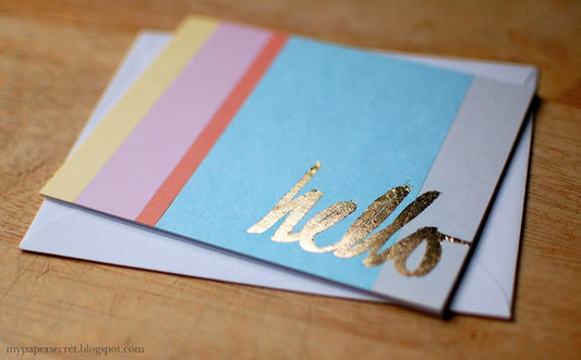 Altenew - Stempelset 4x6" - Super Script