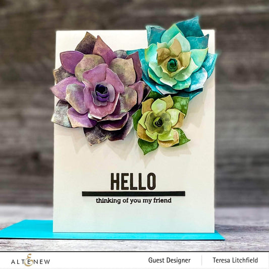 Altenew - Succulent Layering - Stand Alone Stanzen