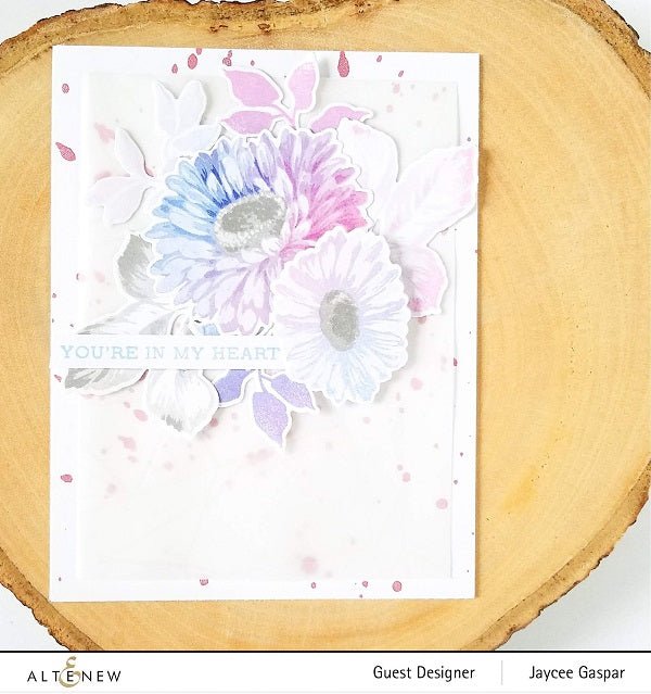 Altenew - Sunflower Daisy - Clear Stamp 6x8